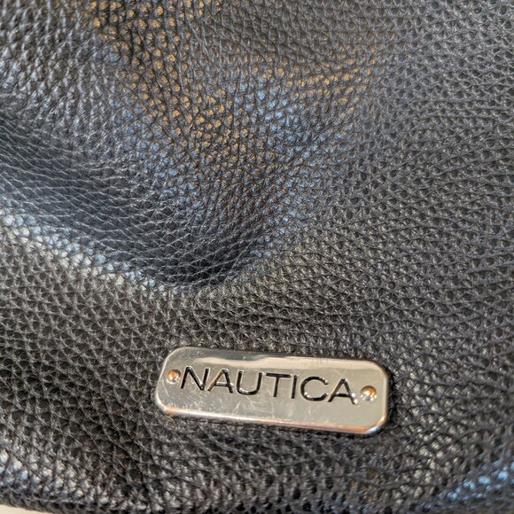 Nautica Black Shoulder Satchel Bag - Picture 2 of 12